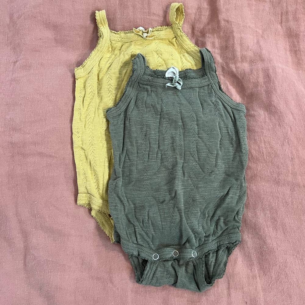 Kate Quinn tank onesies